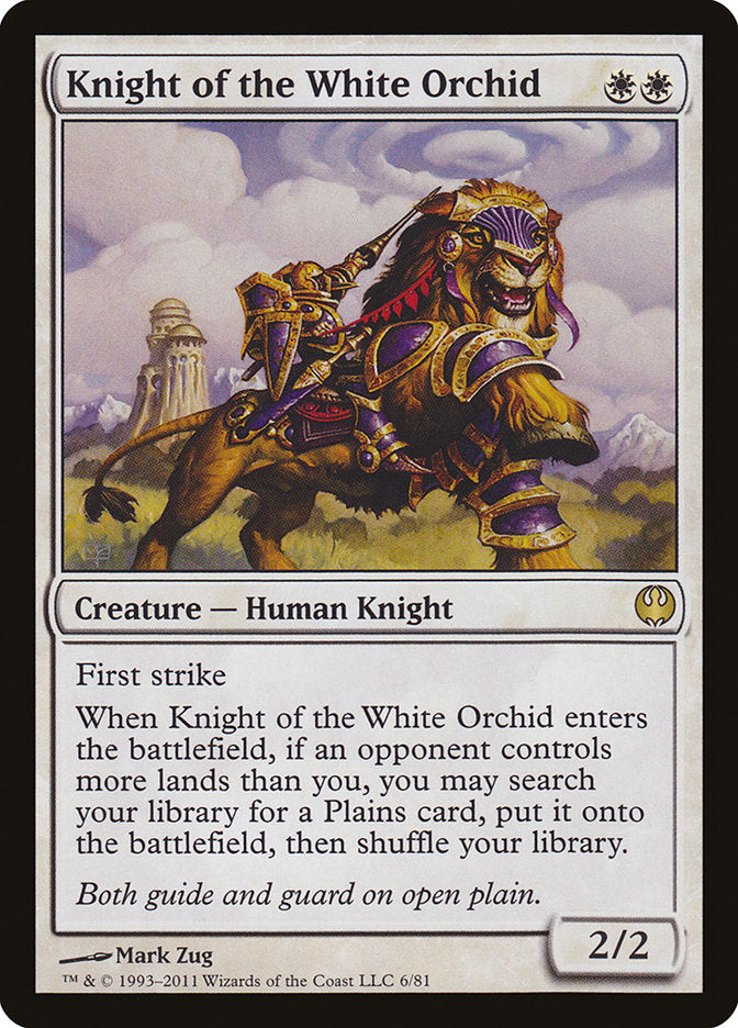 Knight of the White Orchid [Duel Decks: Knights vs. Dragons] | Game Haven TX