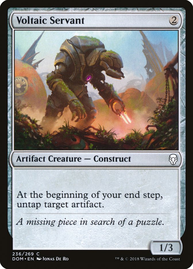 Voltaic Servant [Dominaria] | Game Haven TX