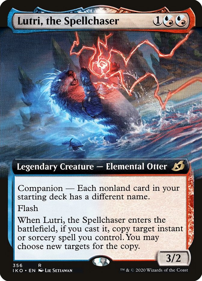 Lutri, the Spellchaser (Extended Art) [Ikoria: Lair of Behemoths] | Game Haven TX