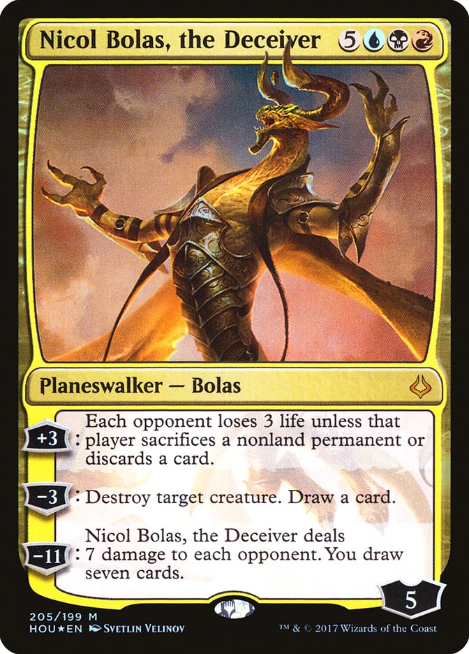 Nicol Bolas, the Deceiver [Hour of Devastation] | Game Haven TX