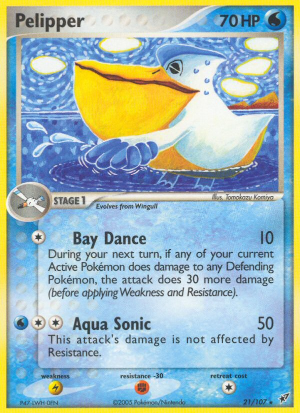 Pelipper (21/107) [EX: Deoxys] | Game Haven TX