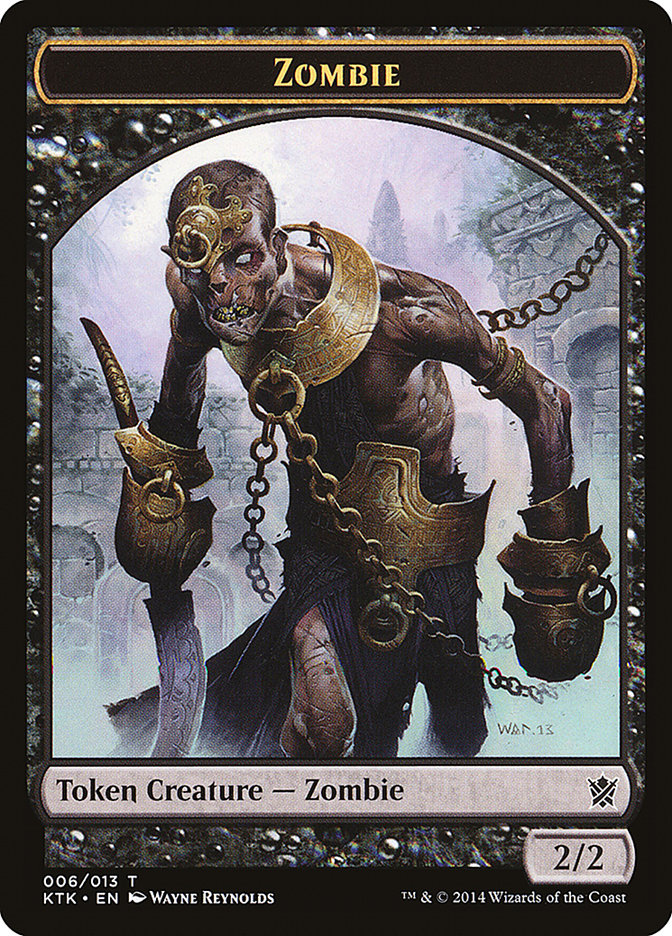 Zombie [Khans of Tarkir Tokens] | Game Haven TX