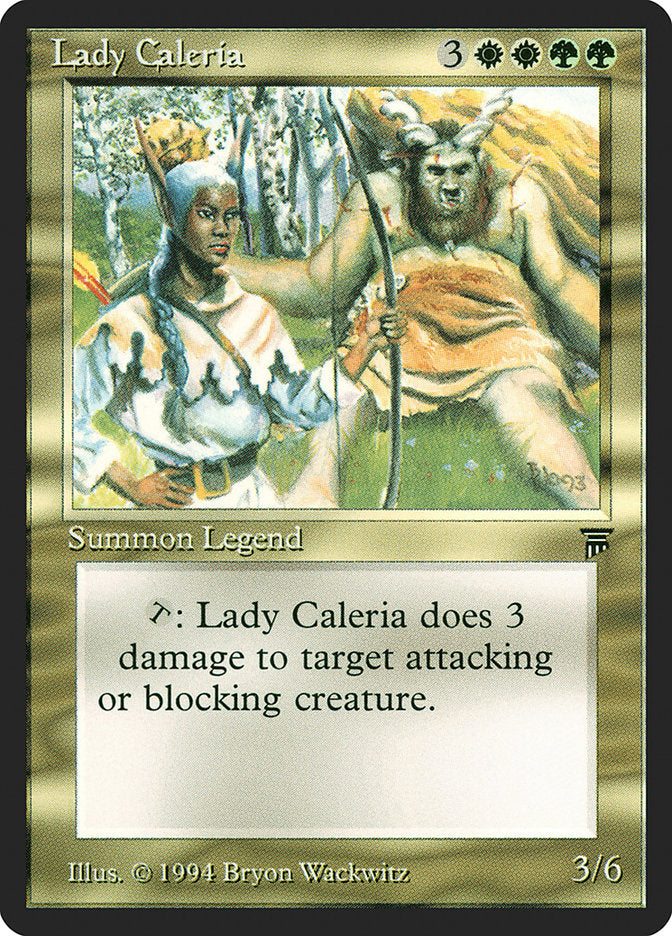 Lady Caleria [Legends] | Game Haven TX