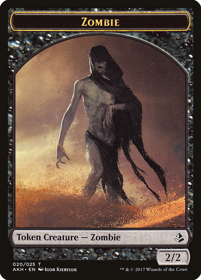 Zombie [Amonkhet Tokens] | Game Haven TX