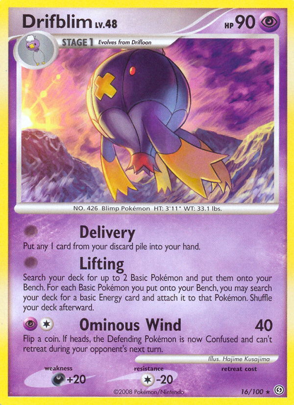 Drifblim (16/100) [Diamond & Pearl: Stormfront] | Game Haven TX