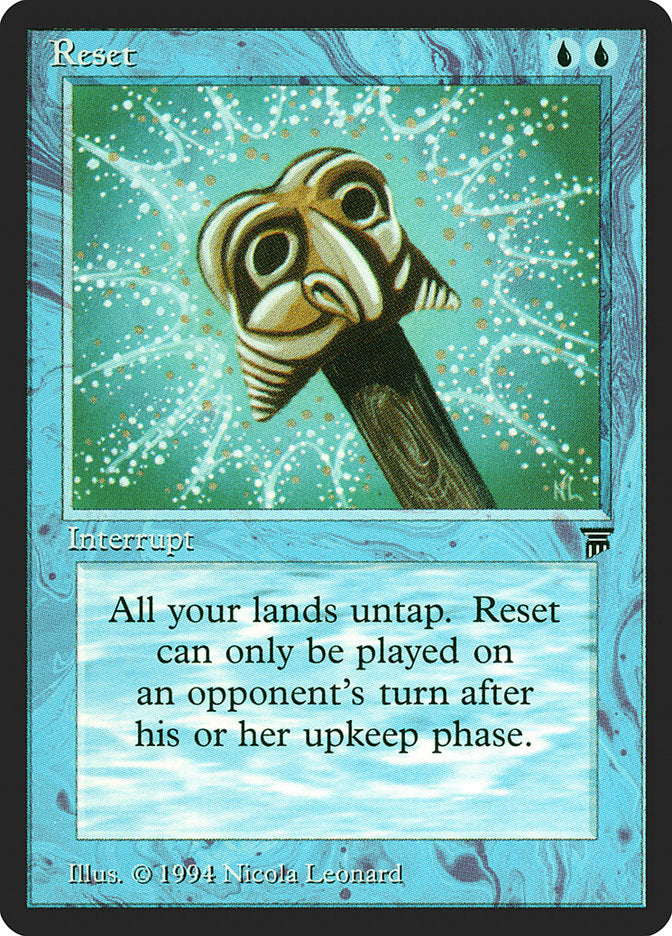 Reset [Legends] | Game Haven TX