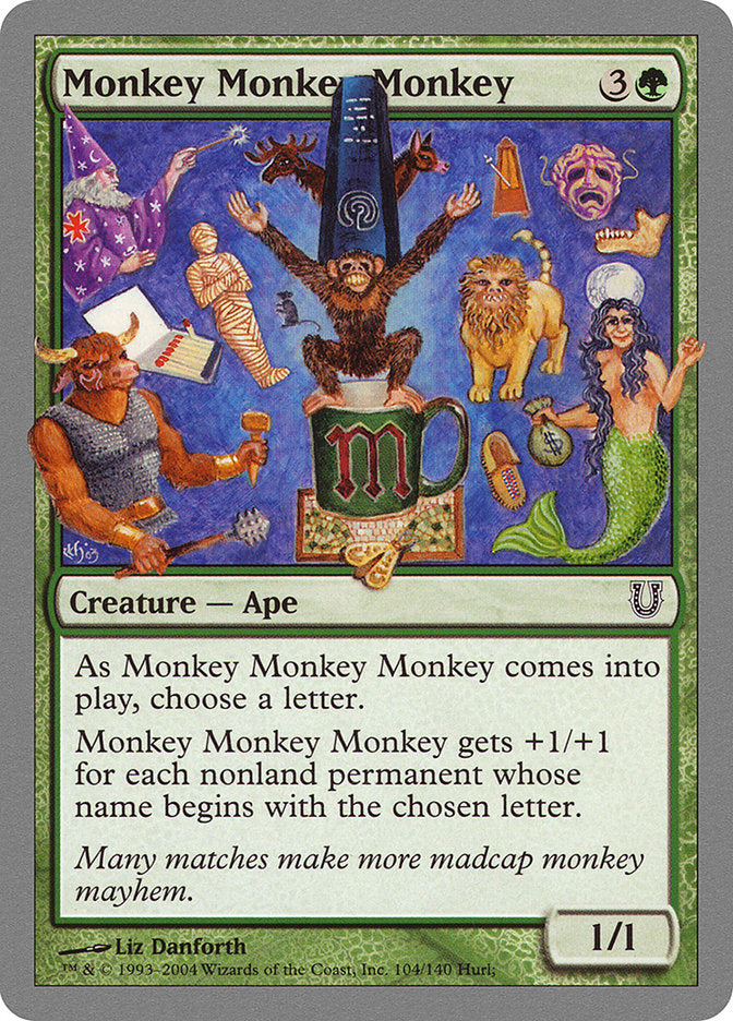 Monkey Monkey Monkey [Unhinged] | Game Haven TX