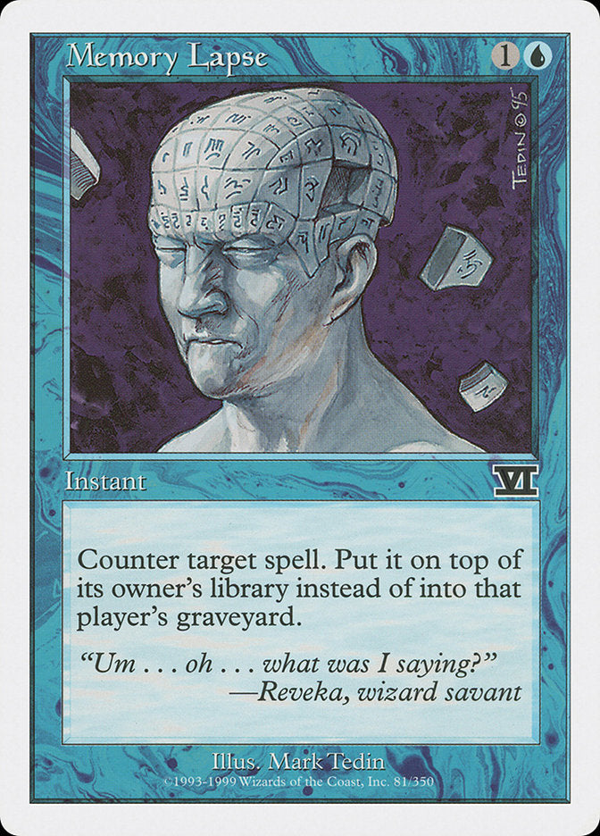 Memory Lapse [Classic Sixth Edition] | Game Haven TX