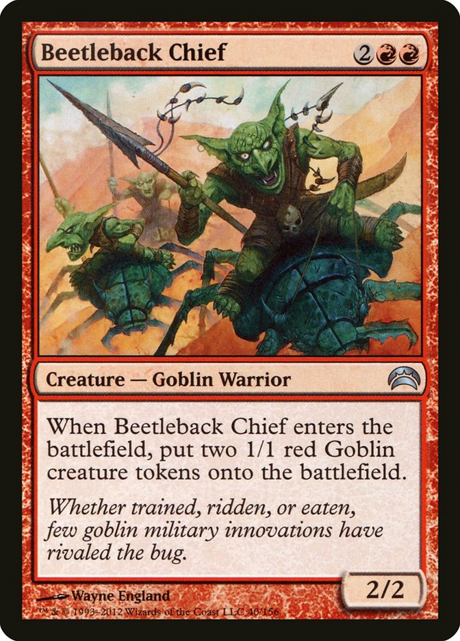 Beetleback Chief [Planechase 2012] | Game Haven TX