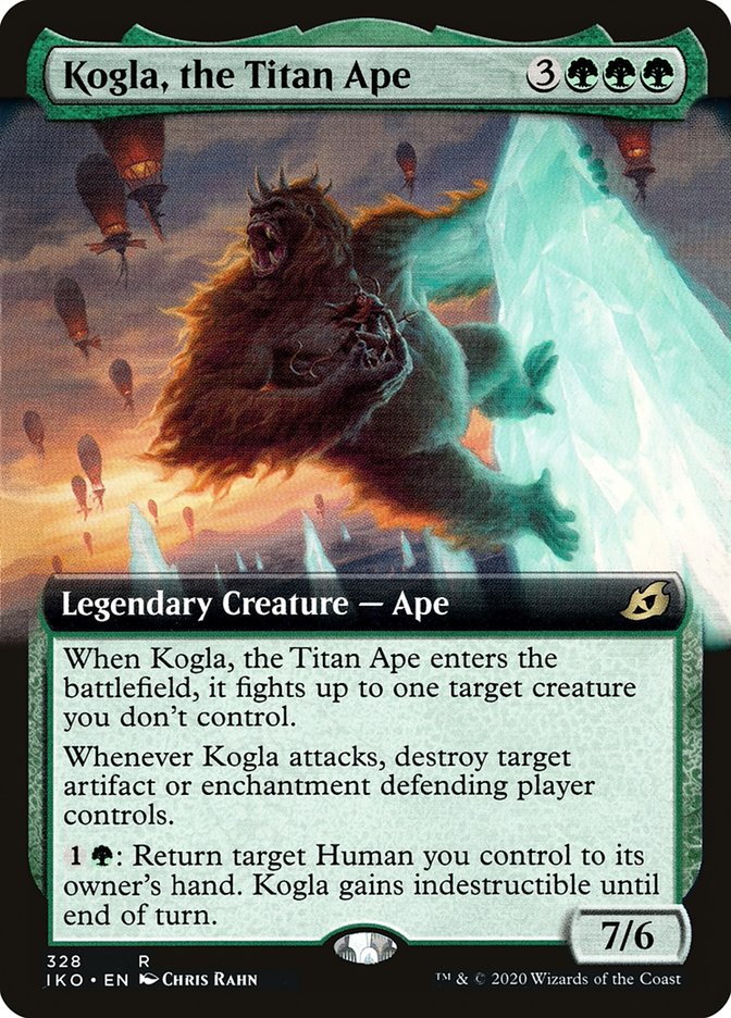 Kogla, the Titan Ape (Extended Art) [Ikoria: Lair of Behemoths] | Game Haven TX