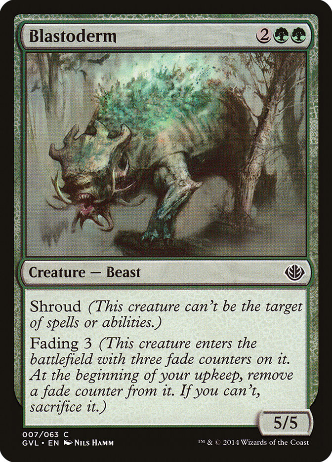 Blastoderm [Duel Decks Anthology: Garruk vs. Liliana] | Game Haven TX