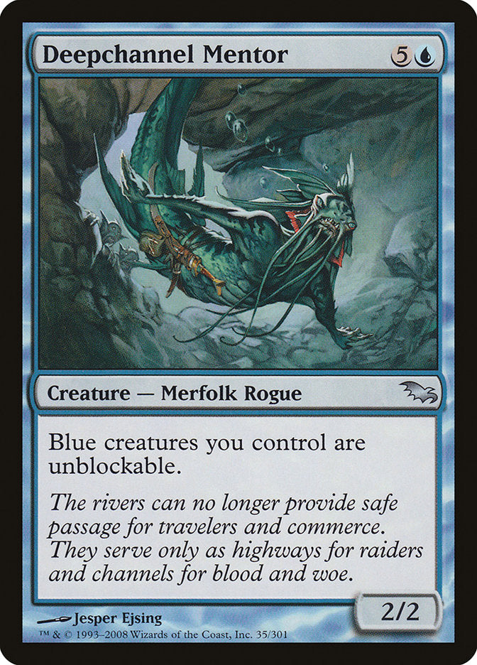 Deepchannel Mentor [Shadowmoor] | Game Haven TX