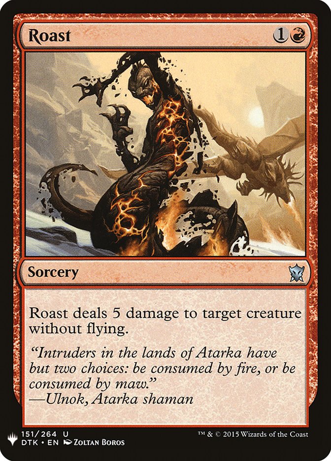 Roast [Mystery Booster] | Game Haven TX