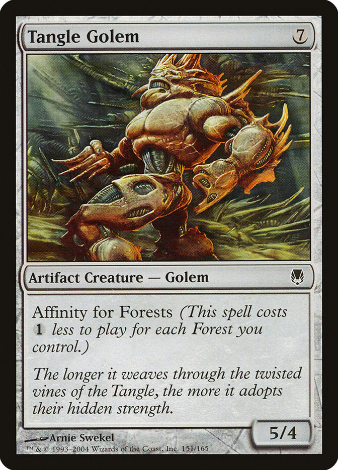 Tangle Golem [Darksteel] | Game Haven TX