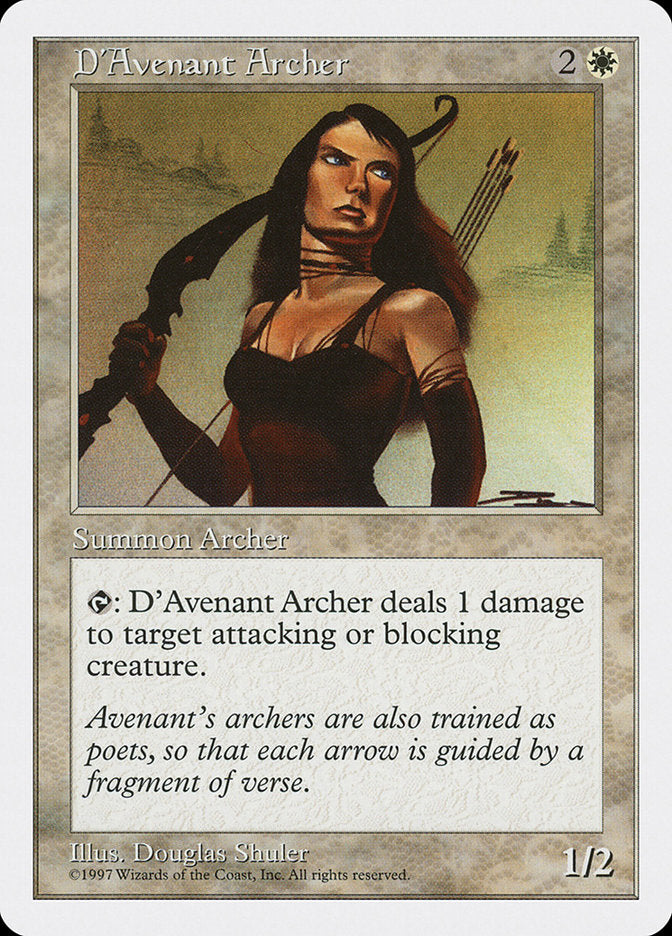D'Avenant Archer [Fifth Edition] | Game Haven TX