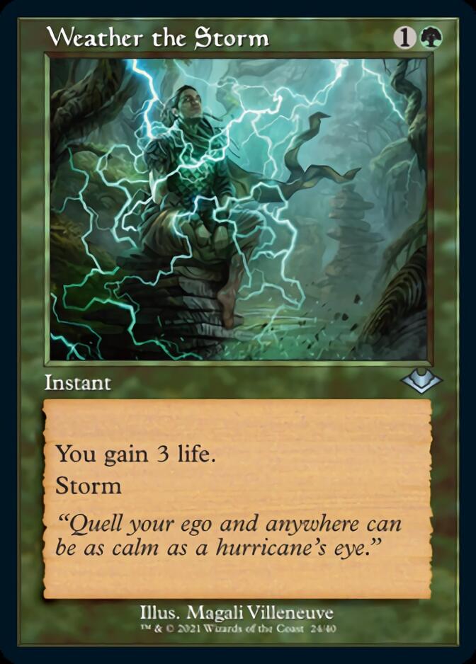 Weather the Storm (Retro Etched Foil) [Modern Horizons 2] | Game Haven TX