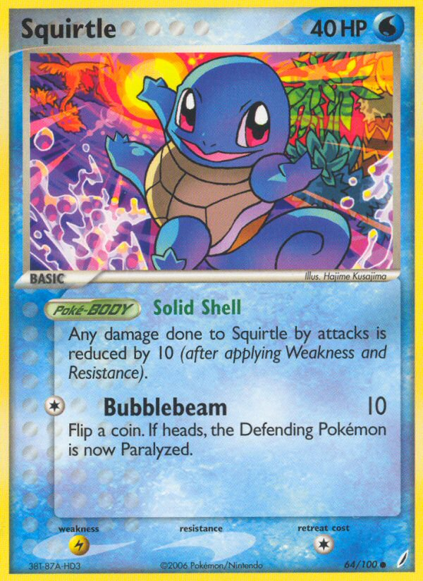 Squirtle (64/100) [EX: Crystal Guardians] | Game Haven TX