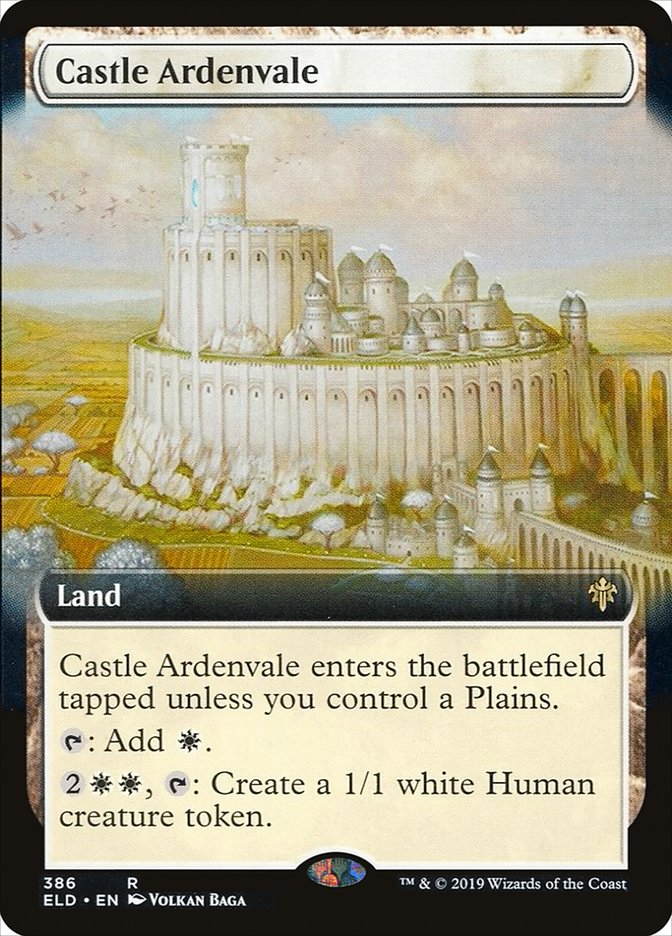 Castle Ardenvale (Extended Art) [Throne of Eldraine] | Game Haven TX