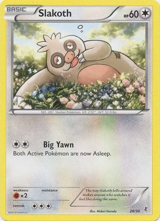 Slakoth (26/30) [XY: Trainer Kit 1 - Bisharp] | Game Haven TX