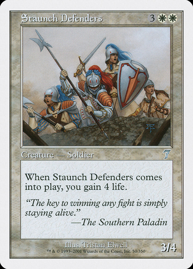 Staunch Defenders [Seventh Edition] | Game Haven TX