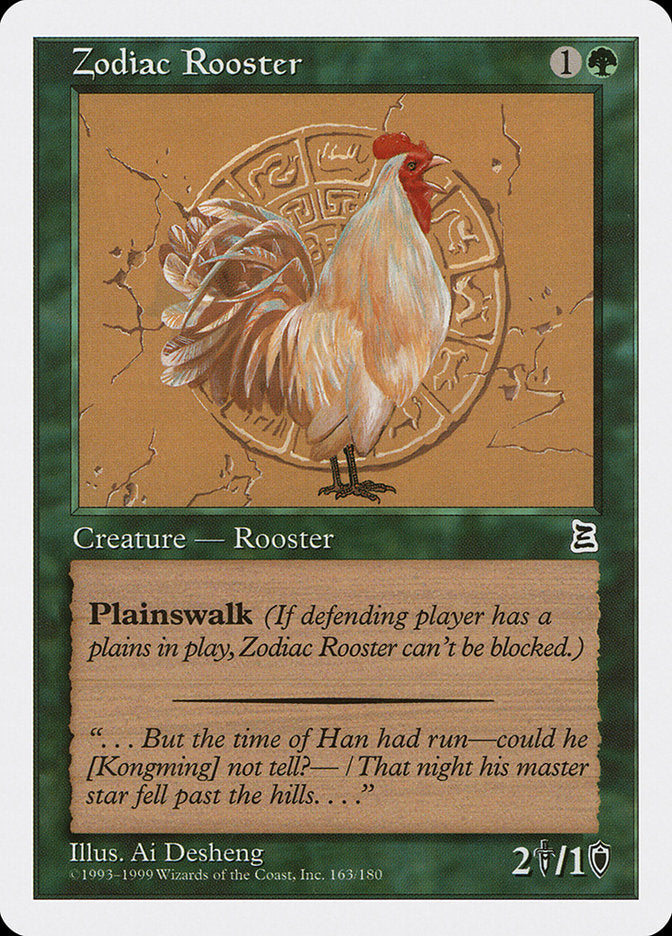 Zodiac Rooster [Portal Three Kingdoms] | Game Haven TX