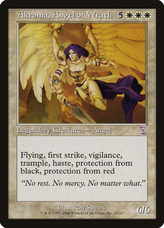 Akroma, Angel of Wrath [Time Spiral Timeshifted] | Game Haven TX