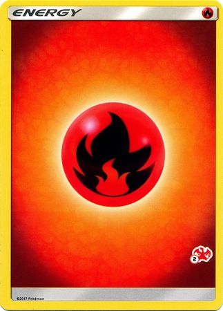 Fire Energy (Charizard Stamp #2) [Battle Academy 2020] | Game Haven TX