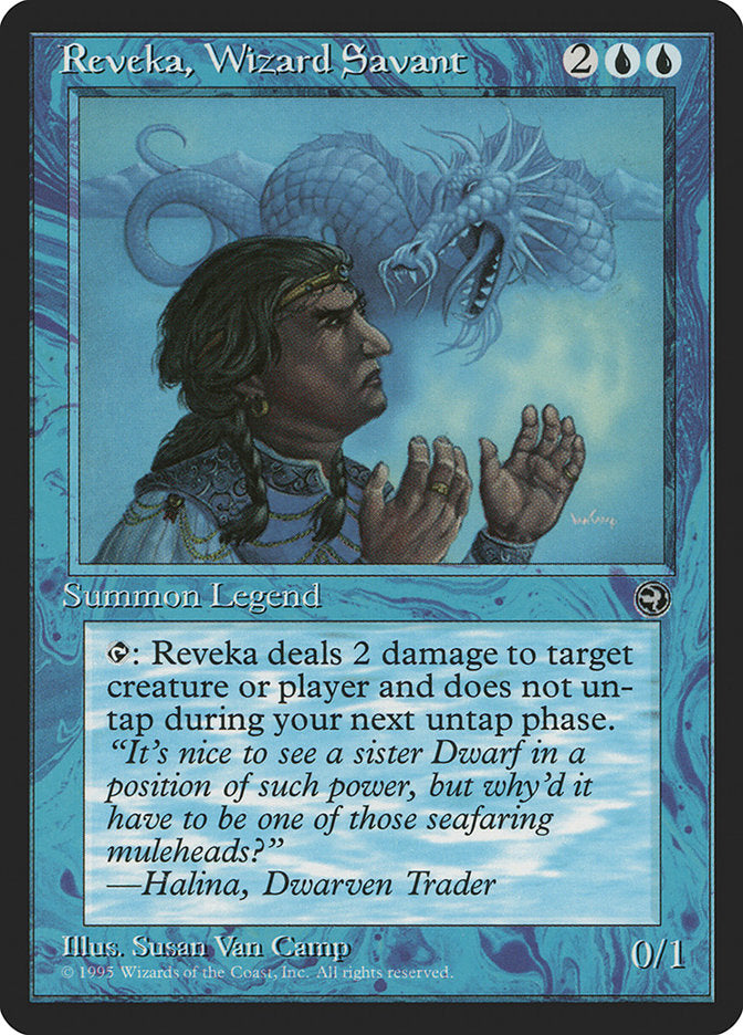 Reveka, Wizard Savant [Homelands] | Game Haven TX