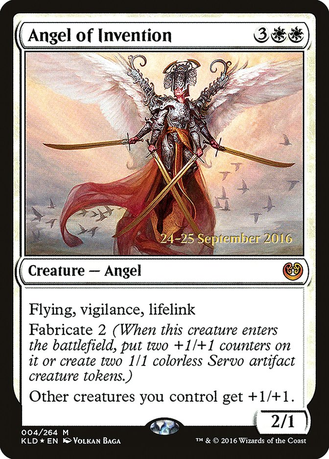 Angel of Invention [Kaladesh Promos] | Game Haven TX