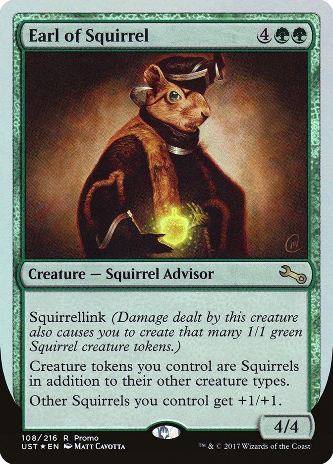 Earl of Squirrel [Unstable Promos] | Game Haven TX