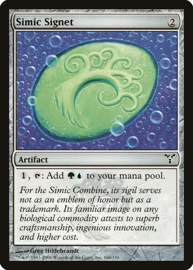 Simic Signet [Dissension] | Game Haven TX
