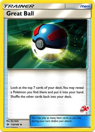 Great Ball (119/149) (Charizard Stamp #55) [Battle Academy 2020] | Game Haven TX