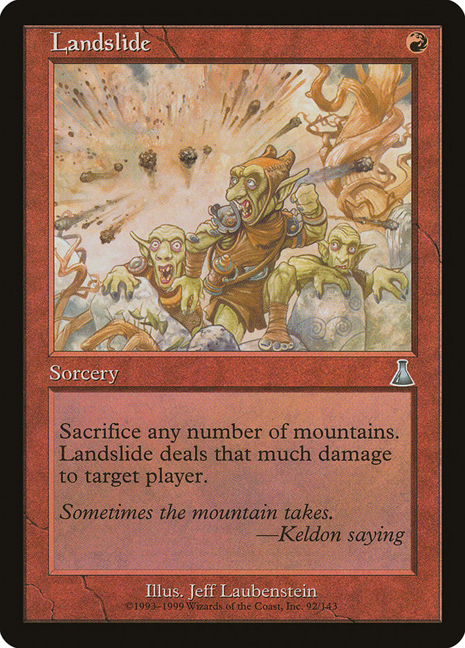 Landslide [Urza's Destiny] | Game Haven TX