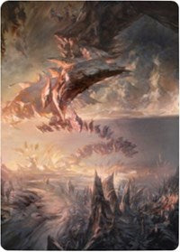 Needleverge Pathway Art Card [Zendikar Rising Art Series] | Game Haven TX