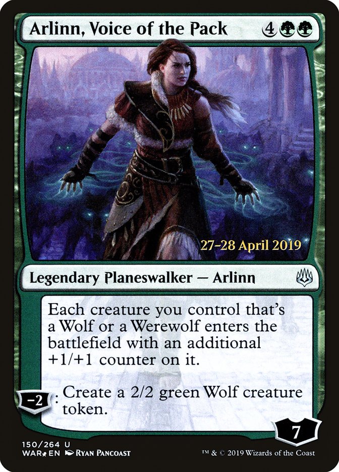 Arlinn, Voice of the Pack [War of the Spark Promos] | Game Haven TX