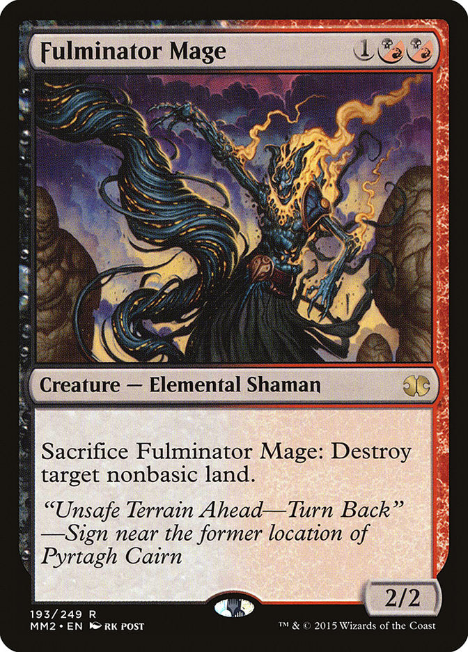 Fulminator Mage [Modern Masters 2015] | Game Haven TX
