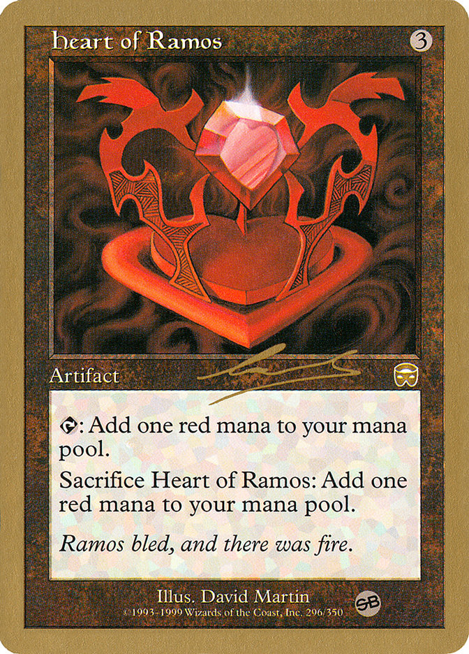 Heart of Ramos (Nicolas Labarre) (SB) [World Championship Decks 2000] | Game Haven TX