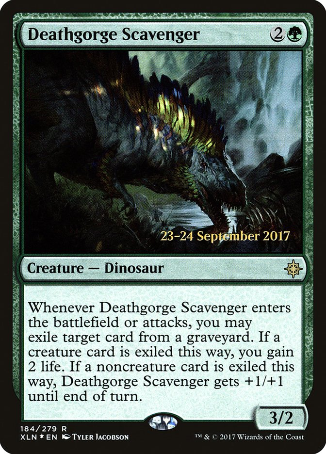 Deathgorge Scavenger [Ixalan Promos] | Game Haven TX
