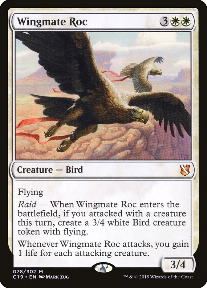 Wingmate Roc [Commander 2019] | Game Haven TX