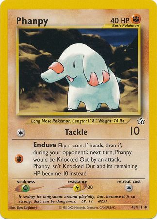 Phanpy (43/111) [Neo Genesis Unlimited] | Game Haven TX