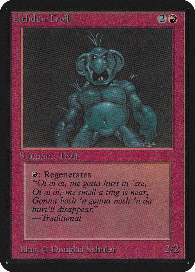 Uthden Troll [Limited Edition Alpha] | Game Haven TX