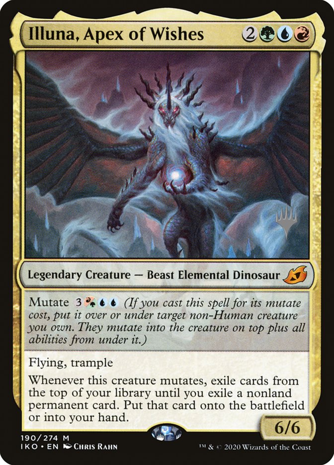 Illuna, Apex of Wishes (Promo Pack) [Ikoria: Lair of Behemoths Promos] | Game Haven TX