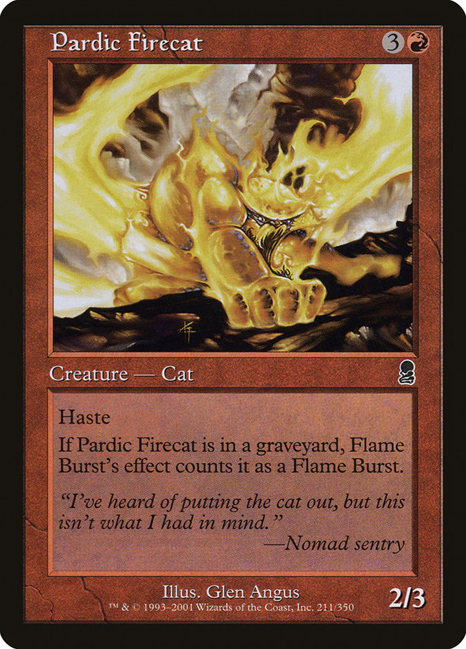 Pardic Firecat [Odyssey] | Game Haven TX