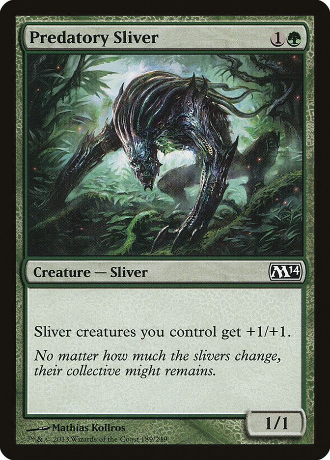 Predatory Sliver [Magic 2014] | Game Haven TX