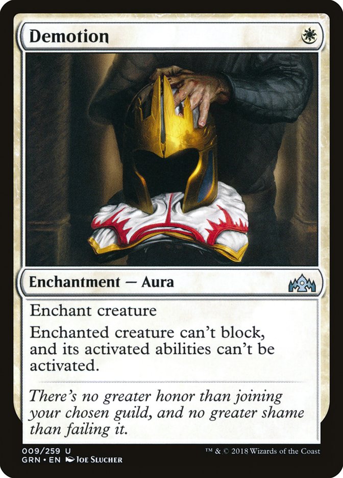 Demotion [Guilds of Ravnica] | Game Haven TX