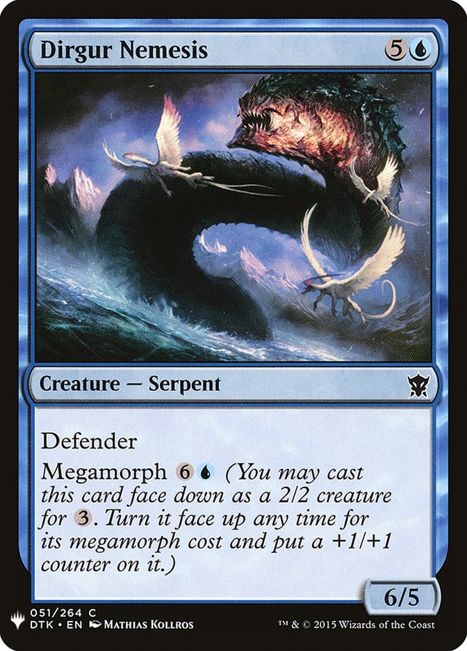 Dirgur Nemesis [Mystery Booster] | Game Haven TX