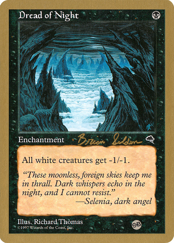 Dread of Night (Brian Selden) (SB) [World Championship Decks 1998] | Game Haven TX