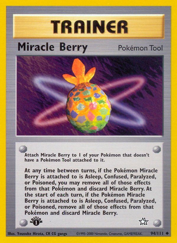 Miracle Berry (94/111) [Neo Genesis 1st Edition] | Game Haven TX