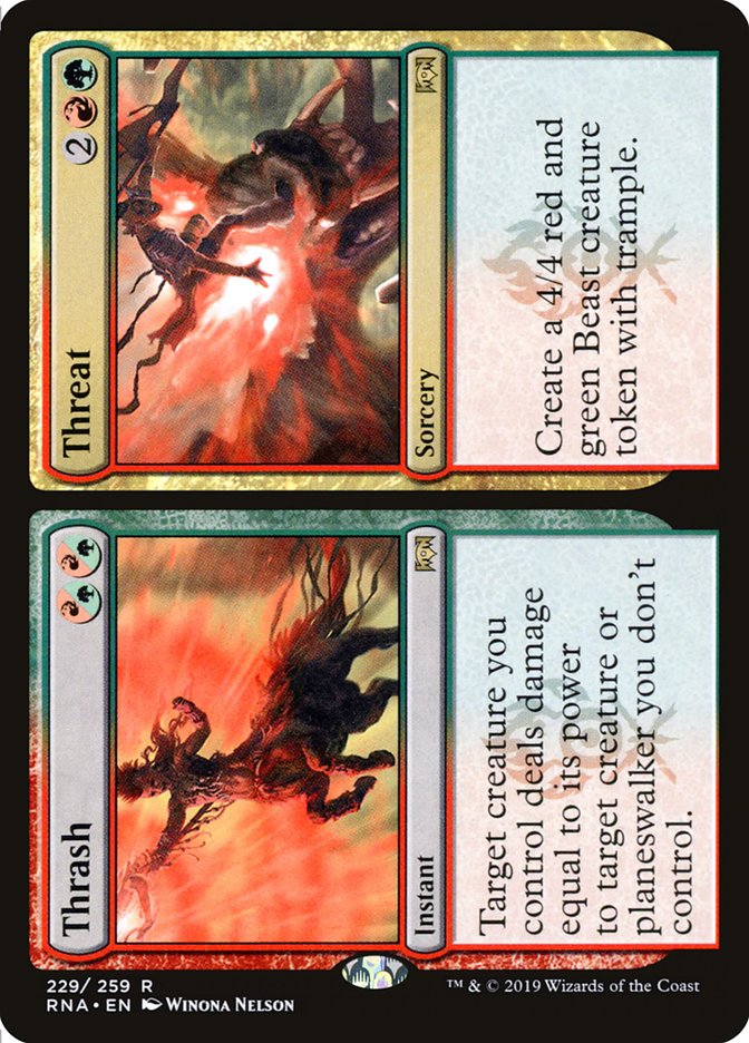 Thrash // Threat [Ravnica Allegiance] | Game Haven TX
