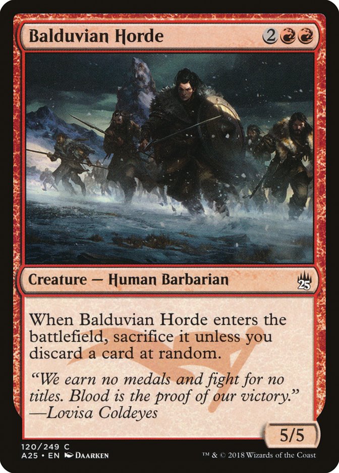 Balduvian Horde [Masters 25] | Game Haven TX
